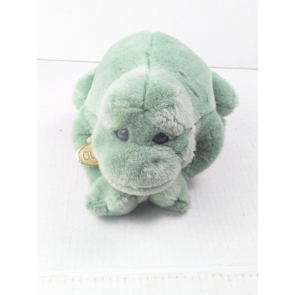 8" GUND Jeremiah Croaking Rattle Frog Plush‎ Toy